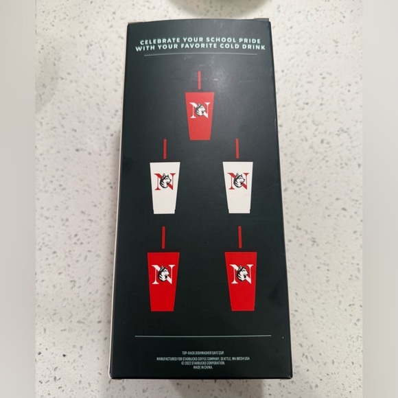 Starbucks Northeastern Huskies
Reusable 5 Cold Cups & Straws,Campus
Collection - Picture 4 of 7